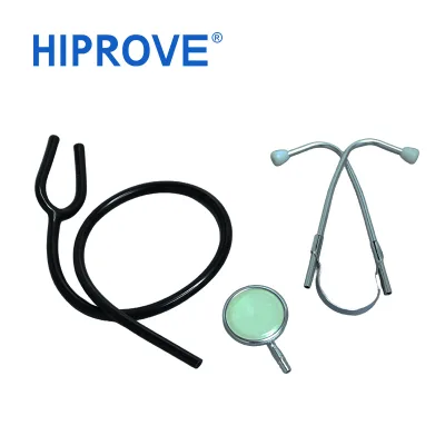 Clinic Medical Use Adult Child Aluminium Alloy Chestpiece 38/47mm Membrance Standard Single PVC Tube Single Head Stethoscope