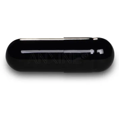 Black Separated Bulk Enteric Coated  Empty Capsules Custom Printed Size 00#0#1#2#