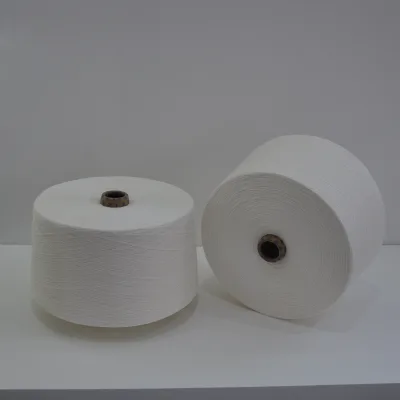 Best Seller Knitt Polyester Cotton Blended Spun Vortex Oe Melange Heather Yarn