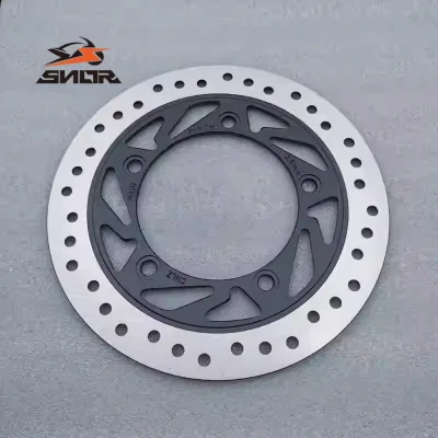 SNOR Factory Price 280 300 mm Motorcycle Front Brake Disc for Bajaj Pulsar NS200 AS200 FI NS AS 200 Motorcycle Brake Disc Plate