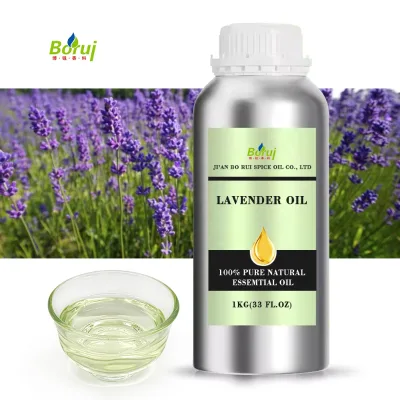Wholesale Lavender Essential Oil OEM Supply for Aromatherapy Natural Candle Making 1L Minimum Made From Flower Ingredients