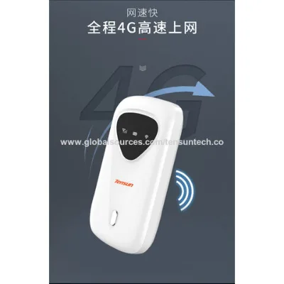 OEM factory, 4G mifi router with 3000mah battery. 802.11b/g/n, with 4G sim, 300Mbps wifi, LTE 150Mbps, 16 users