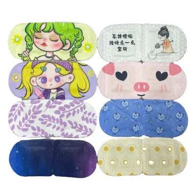 Disposable Heat Compress to Relieve Eye Strain Steam Eye Mask Discomfort Herbal Essence Hot Compress Eye Mask