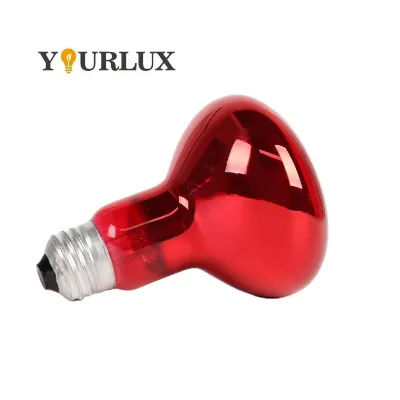 Infrared IR Bulb R95 100W E27 220v 230V 240v 110v 130v CN Hard Glass