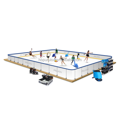 Artificial Synthetic Skating/hockey Ice Rinks/pane Ecological Simulation China Synthetic Ice for Skating Skate Anytime Synthetic
