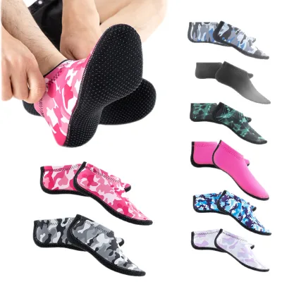 3MM Neoprene Anit-slip Short Cut Diving Socks Deep Diving and Snorkeling Socks Swimming Warmth Socks for Men and Women