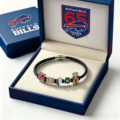 Custom Rugby Wristband Team Sports Bracelet with Logo for Football League Game Match Event Promotional Fan Gift Wholesale