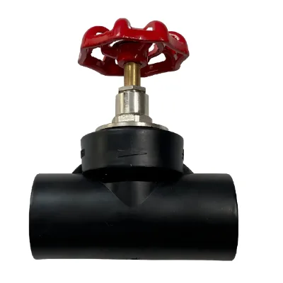 High Quality Butt Welded and Socket Fusion Stop Valve 20-76mm for PE100 Pipe Ball Valve