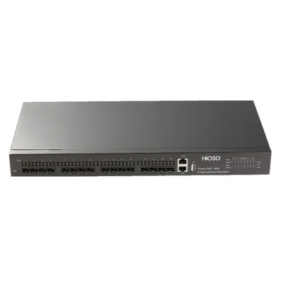 Professional outdoor sfp fiber layer 3 ethernet switch made in China