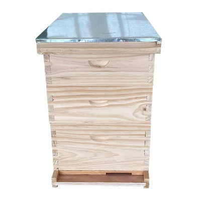 Ten Frame Three Layer Beehive Set One Deep Two Shallow