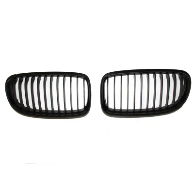 Black Grille Front Grille for BMW E90 New Type 2 Pieces a Pair Front Bumper Grille