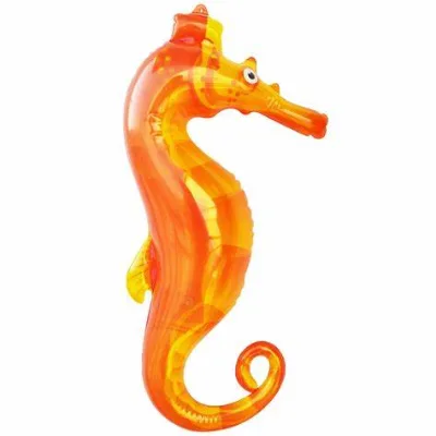 Inflatable Hippocampus Ride-on Island Beach Swimming Party Water Toy Pool Game Float Raft