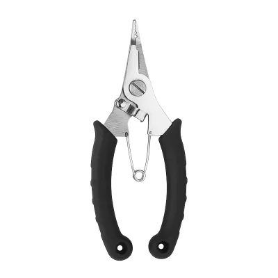 Aluminum and Stainless Steel Fishing Pliers Wire Cutter Knotters Fresh Water Scissors Hook Removal Locking Tools