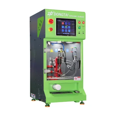 DTS280 EURO6 Diesel Car Common Rail Injector for Bench with Three Flow Meters AHE Dynamic Stroke Measurement ISO/CE Certified