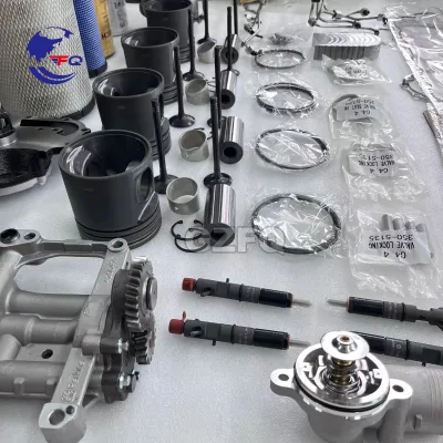 CAT C4.4 Diesel Engine Spare Parts Piston Kit 508-1902 , C4.4 Overhaul Repair Kit Liner Kit for Caterpillar Excavator Generator