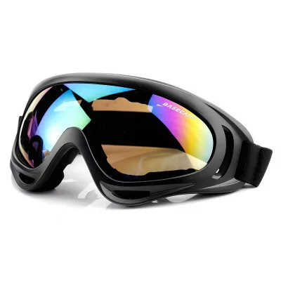 Windproof Bicycle Sunglasses Dustproof Anti-Glare Motocross Goggles UV Protective Motorcycle Glasses Ski Gear Helmet Accessories