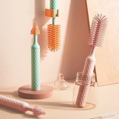 For Silicone Baby Bottle Brush Electric Baby Bottle Brush
