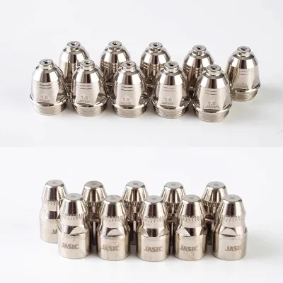 P80 40-100A Plasma Nozzles and Electrode for 60A 100A Plasma Torch P80 Model 1.3 1.5 1.7mm