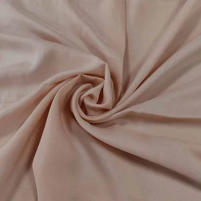 Stock Recycled Lyocell Cotton Blend Fabric 75gsm for Dress