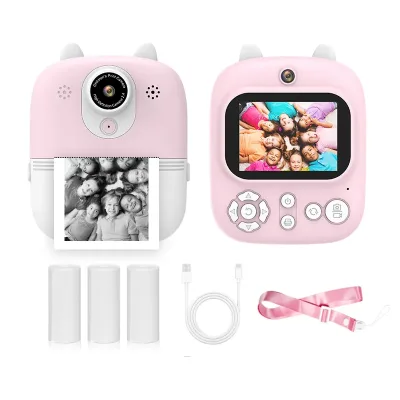 Hot Sell New Cheaper Wholesale Price 1080p HD Resolution Digital Print Camera for Kids Multiple Photo Frames Kid Camera Toy