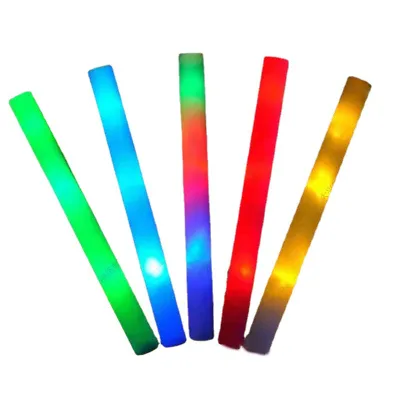 New Model Customizable LED Light Stick with Logo Large-Sized Colorful Electronic Prop for Parties and Concerts