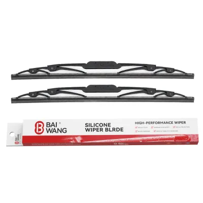 Factory Direct Sale Metal Frame Wiper Blade With Stainless Steel Sheet and Natural Rubber