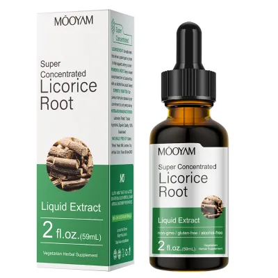 Licorice Serum Hydrate and Moisturize Antioxidant Brightening and Whitening the Skin Glycyrrhiza Root Essence Liquid