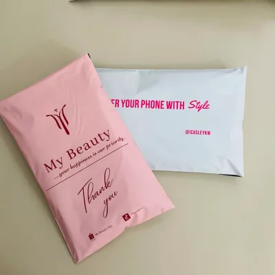 Strong Adhesive Shipping Bags 17 X 24  Custom Logo Printed Eco Express Recycled Poly Mailer Poly Courier Ship Mail Bag