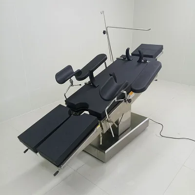 Electric Four-Function Operating Table Durable Steel and Metal Material