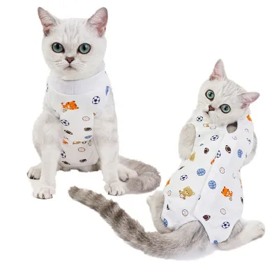 Machine Washable Dogs Pet Recovery Suit Sterilization Care Medicine Scratch Prevent Lick Cats After Surgery Wear Cloth Suit