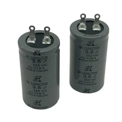 CBB61 AC Motor Capacitor 2.5uf450VAC Metallized Polypropylene Film Capacitor for Fan/Water Pump/Motor Starting & Running