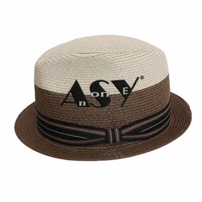 Printed Paper Straw Floppy Hats High-Frequency Wear Summer Daily Commuting Unisex with Ribbon & Rope Outdoor Party
