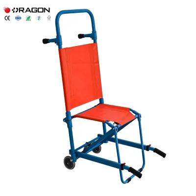 Factory OEM ODM Heavy Duty Medical Folding Stair Chair Stretcher Safe Patient Transfer for Disabled