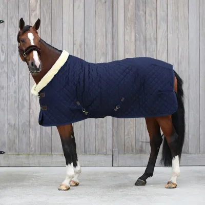 High-End Custom Fleece Horse Rug Blanket - Winter Horse Cover with Premium Twill Fabric