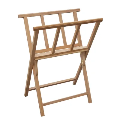 Beech Wooden Print Rack Aritist Print Rack Ideal for Displaying or Coat Hanger