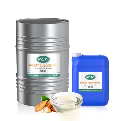 1KG/25KG Sweet Almond Carrier Oil COA&GMPC Certified 100% Pure Organic for Skin OEM ODM Supply