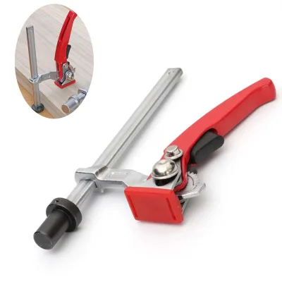 Quick Release F Style Steel Insert F Clamps with Ratchet Bar Clamps Table Lever Clamp for Welding and Woodworking