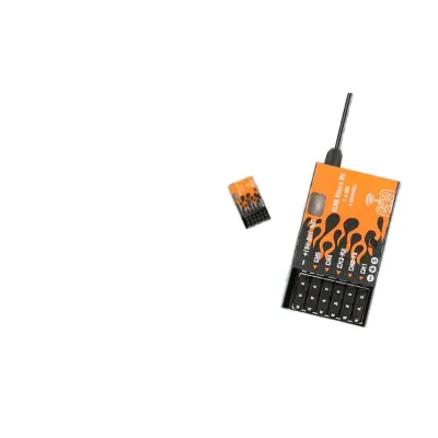 ELRS Micro Receiver, Suitable for Fixed-wing Aircraft, 2.4GHz Long-distance Remote Control for Ships and Vehicle Models