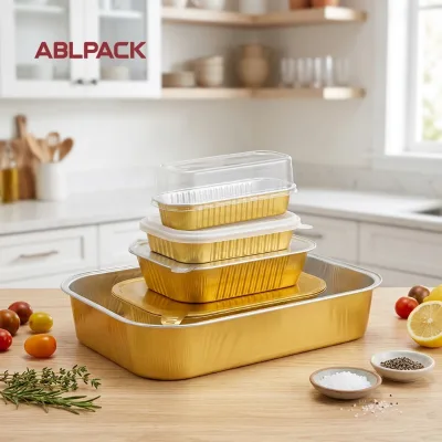 Rectangular Thick Deep PET Plastic Lid Disposable Container for Ramen Salad Takeaway Food Packaging
