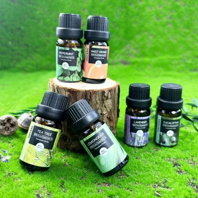 Wholesale 100% Pure Aromatherapy Diffuser Body Oil Lavender Peppermint Rose Essential Oil for Skin Aroma