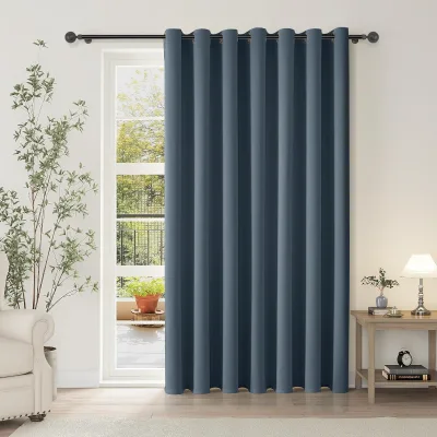 Premium Solid Heavy Fabric Soft Touch Thermal Insulated Window Curtains for Bedrooms