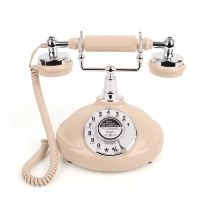 Shenzhen Interior Dial Phone Hot Selling Design Retro Classic Decorative Desk Phone Antique Telephone for Home Hotel