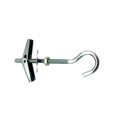 Steel Spring Toggle Anchor With Screw and C-TYPE HOOK