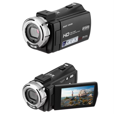 Social Media Blogger Photography V12 Vlog Video Camera Digital Home Camcorder Film Vintage 1080P HD Night Vision
