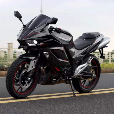 New Domestic H2 Motorcycle S Model 400cc Two-Cylinder Water-Cooled Fuel Race Locomotive Heavy Locomotive License Plate