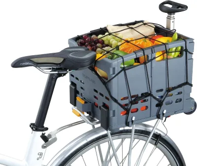 Bicycle Cargo Net Bungee Product Category 40x40cm Bike Rack Basket Net