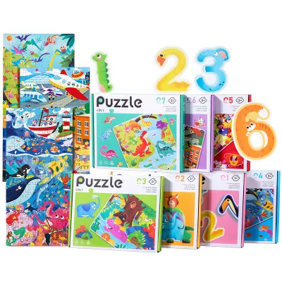 Large Number of Seven-level Advanced Puzzles New Advanced Educational Puzzle Toy Seven-level Advanced Puzzle