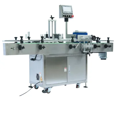 DMHA Ampullen Etikettiermaschine Cremedose Flaschen Etikettierer Machine Automatische Flasche Machine a Etiquete Automatique