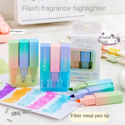 Dropshipping Products Highlighter Pen Cute Wholesale Novelty Highlighter Pen Mini Highlighter Marker Pen