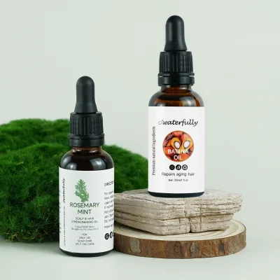 Sulfate Free Rosemary Growth Oil Organic Hair Loss Treatment Batana Oil Rosemary Hair-Repairing Hair Growth Oil